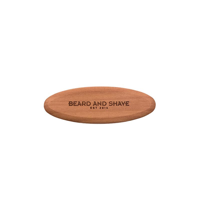 Produktbild Beard and Shave kleine Bartbürste, vegan Draufsicht